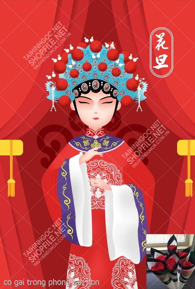 co gai trong phong tan hon